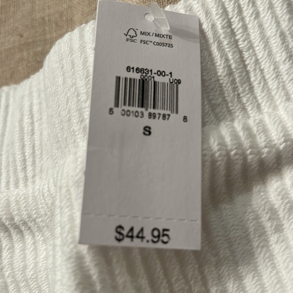 Gap Off White Rib Easy Shorts/NWT/Various - Picture 7 of 11